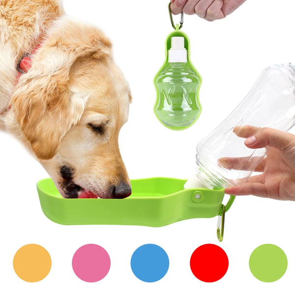 Dog watering flask