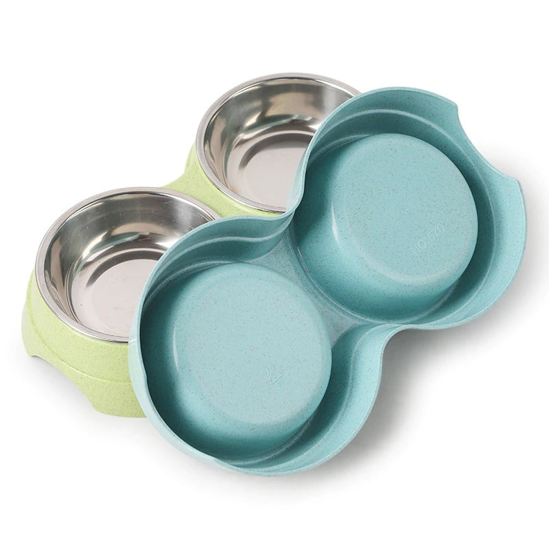 Stylish and durable dog food bowl with a non-slip base, ideal for all breeds and eating habits.