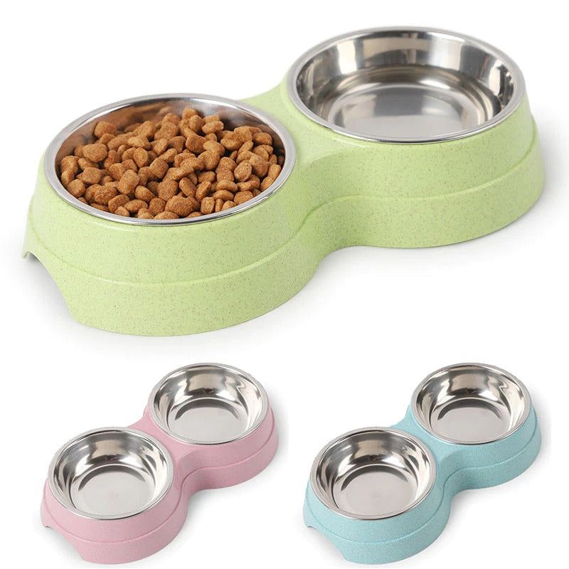 Stylish and durable dog food bowl with a non-slip base, ideal for all breeds and eating habits.